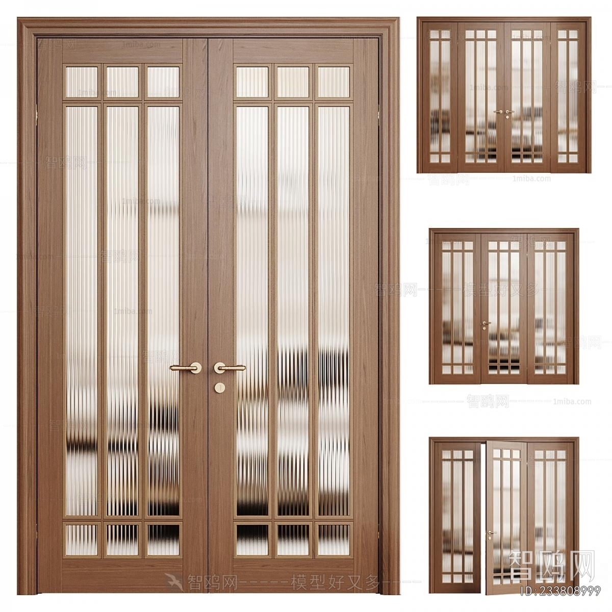 Modern Double Door