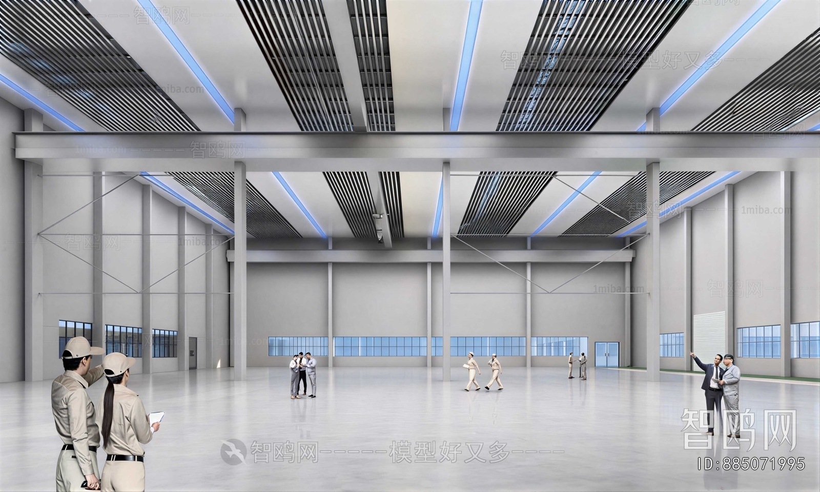 Modern Factory Floor/warehouse