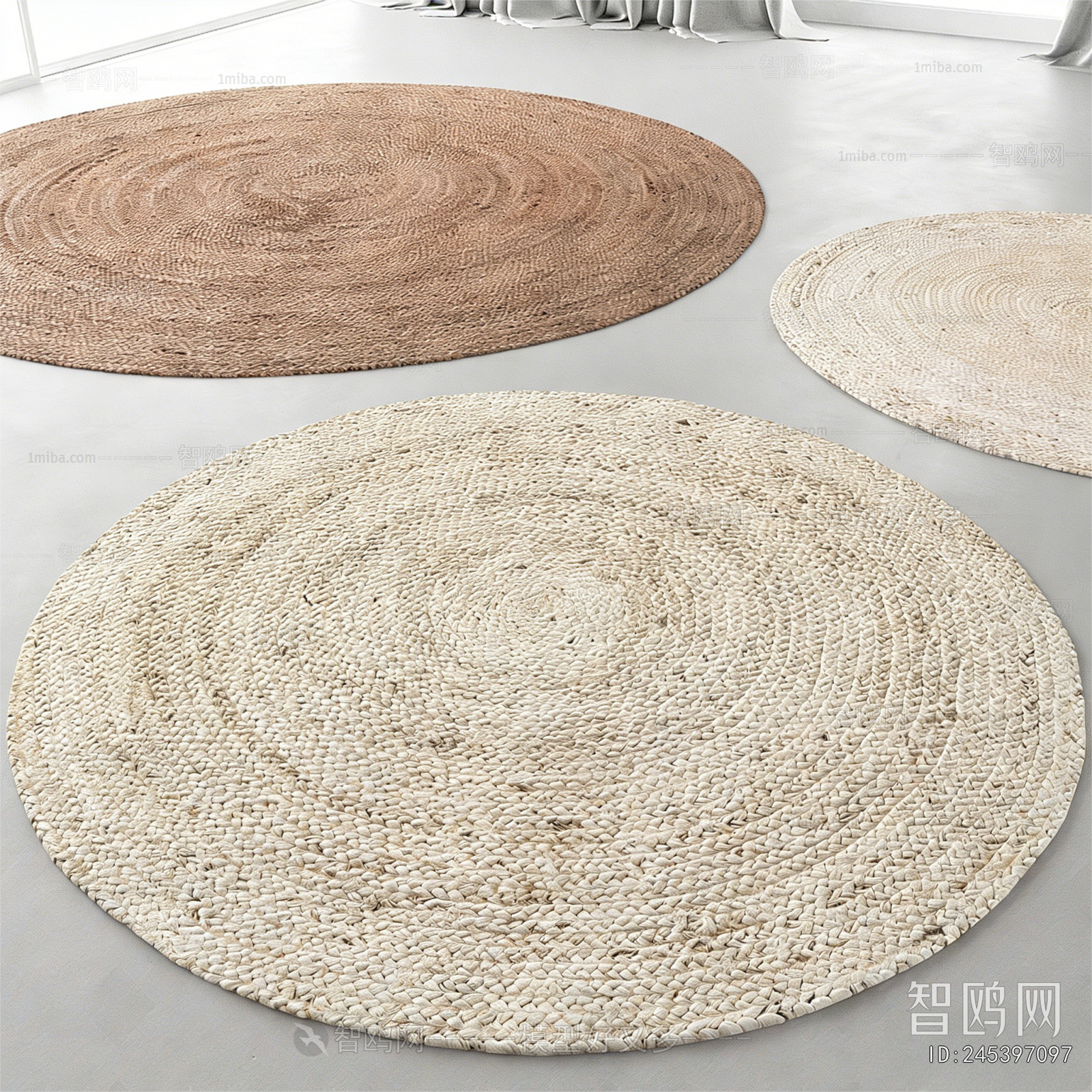 Modern Circular Carpet