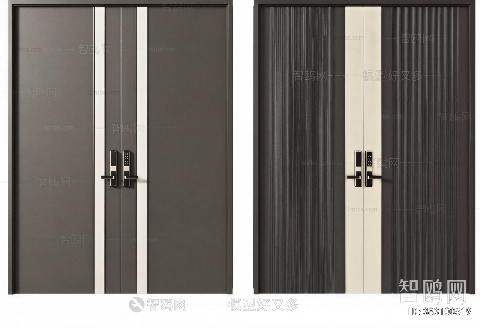 Modern Double Door