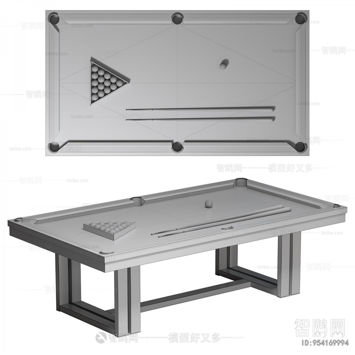 Modern Pool Table