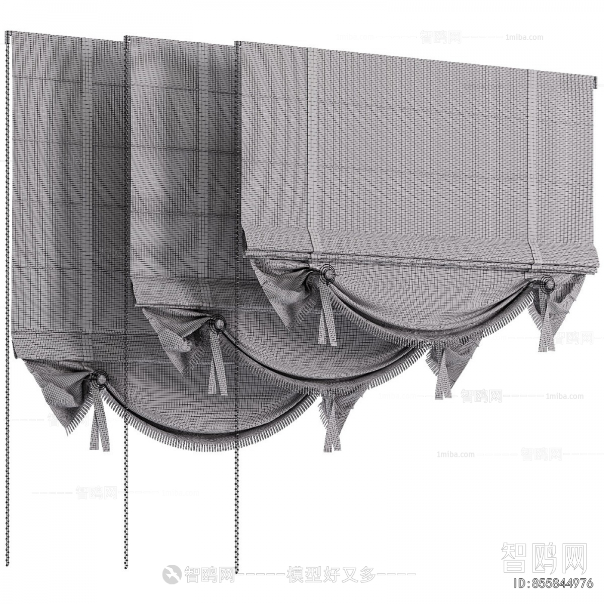 Modern Roman Curtain