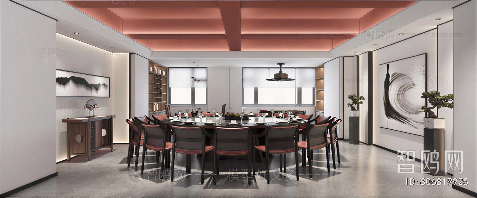 New Chinese Style Restaurant Box