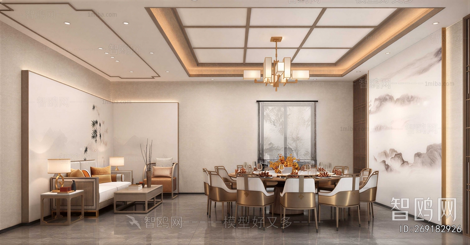 New Chinese Style Restaurant Box