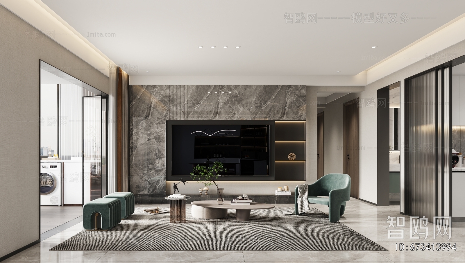 Modern A Living Room