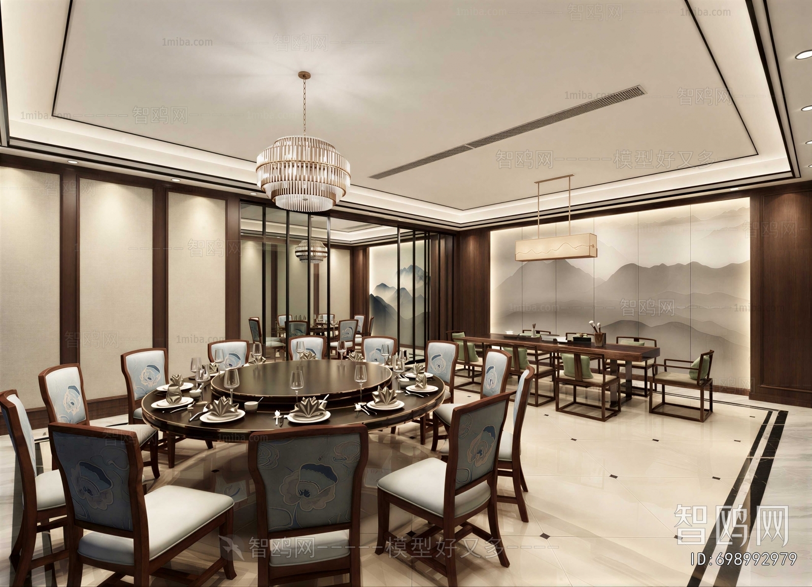 New Chinese Style Restaurant Box