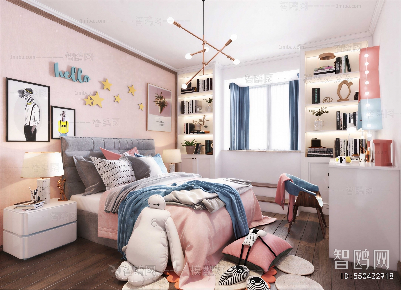 Modern Girl's Room Daughter's Room