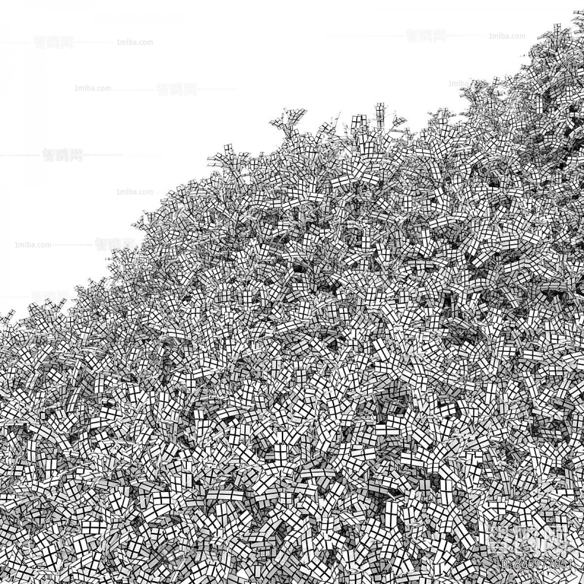 Modern Shrubbery