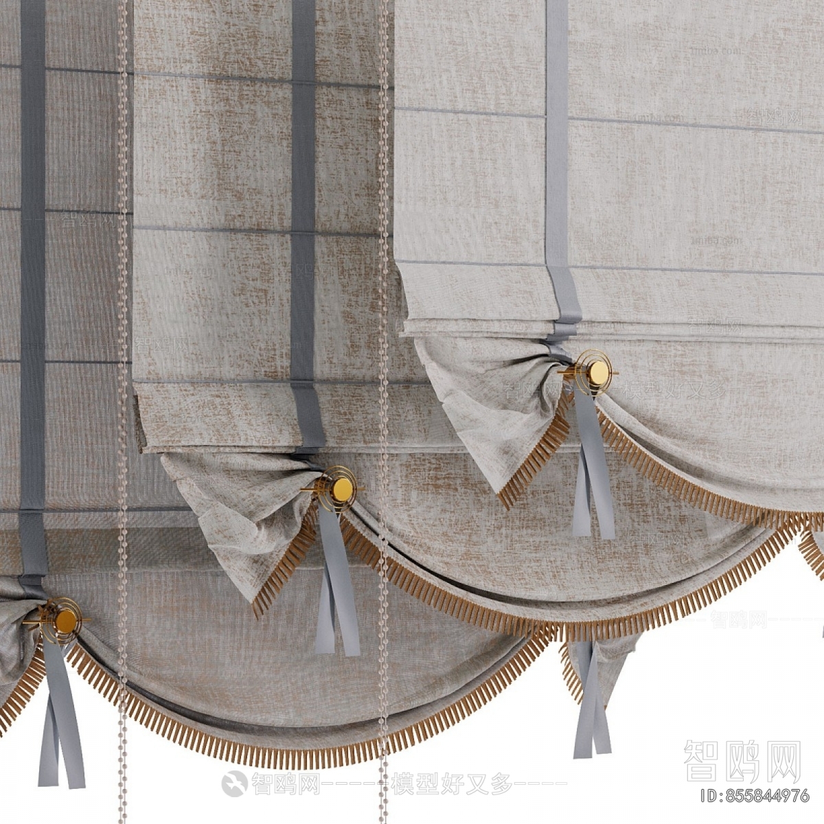 Modern Roman Curtain