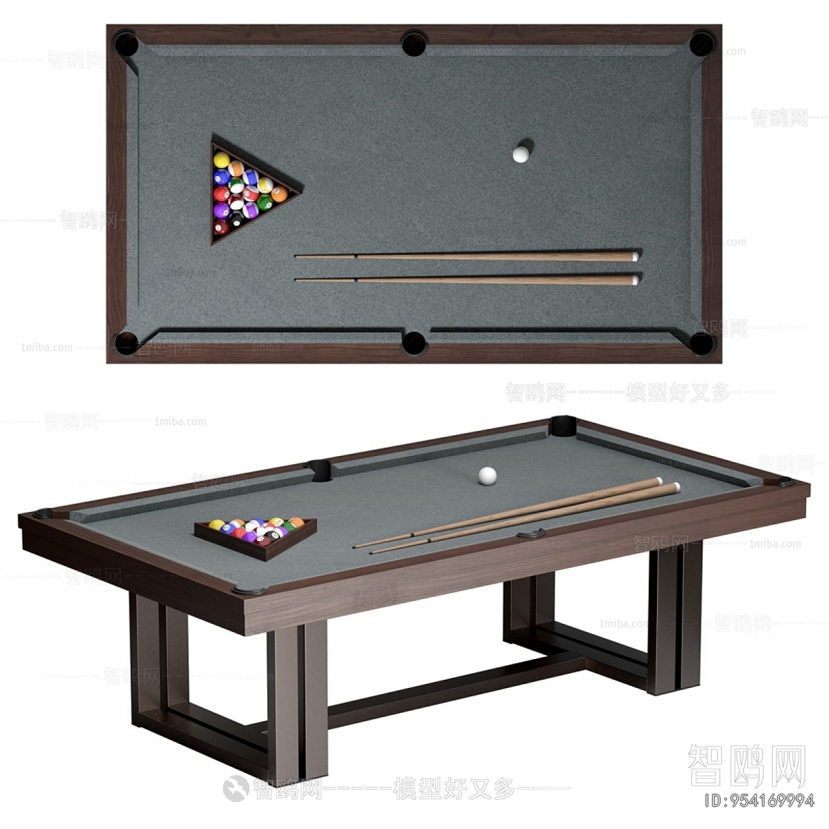 Modern Pool Table