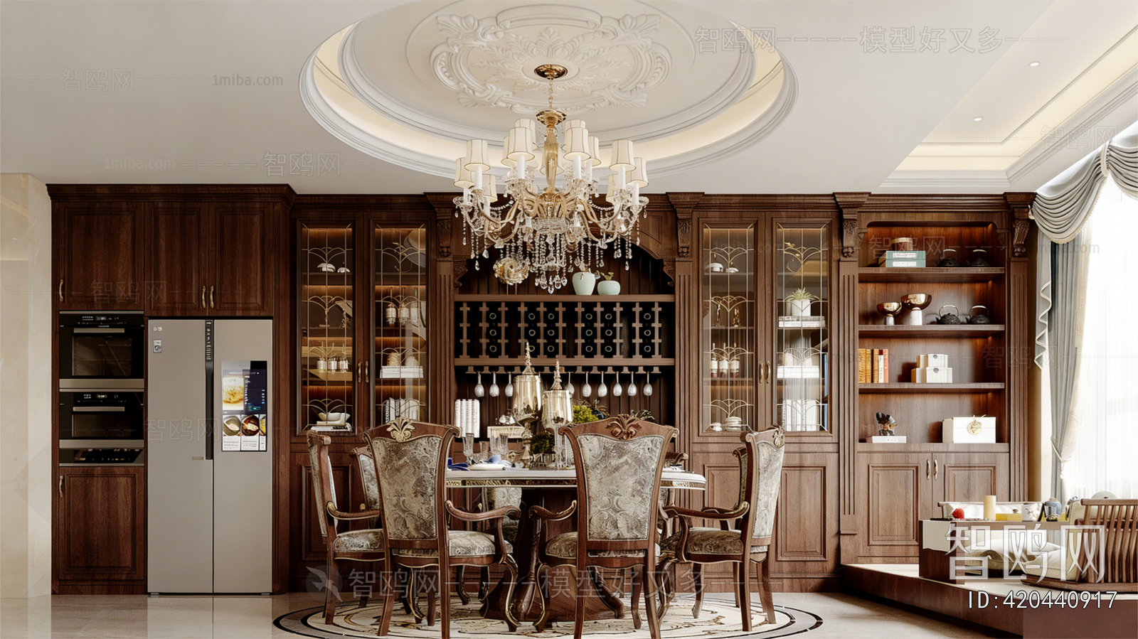 European Style Dining Room