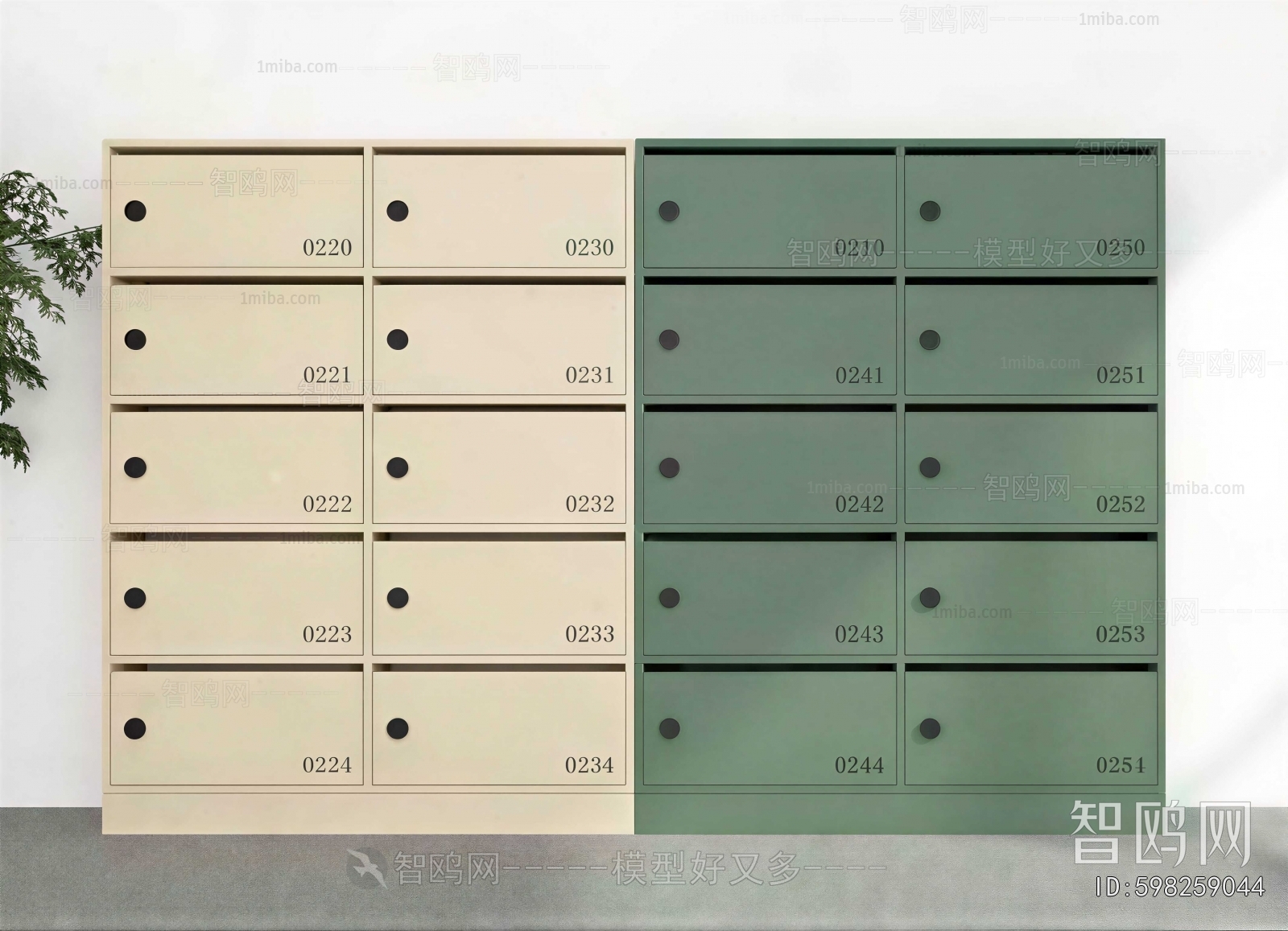 Modern Public Cabinet/lock Cabinet