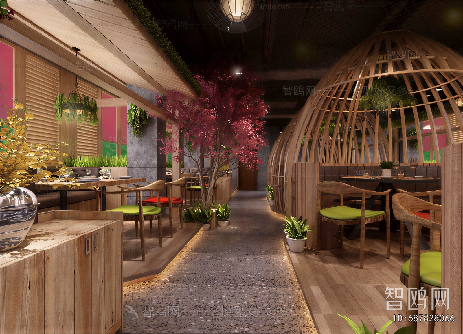 Industrial Style Restaurant
