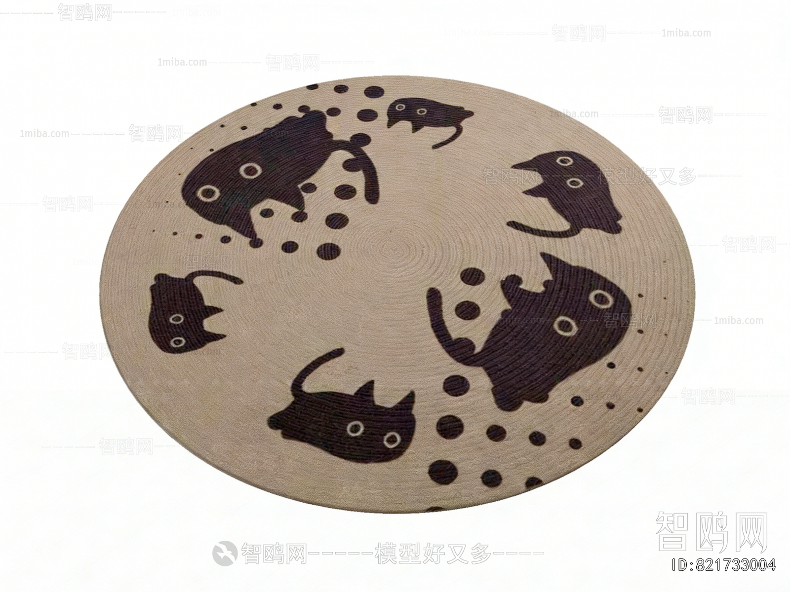 Modern Circular Carpet