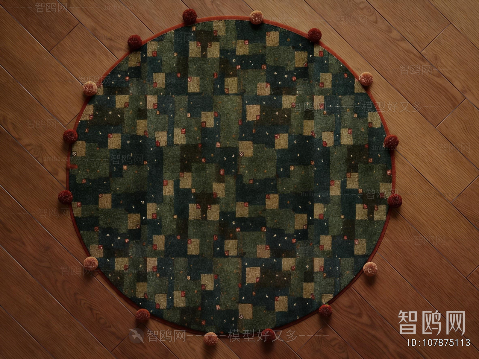 Modern Circular Carpet