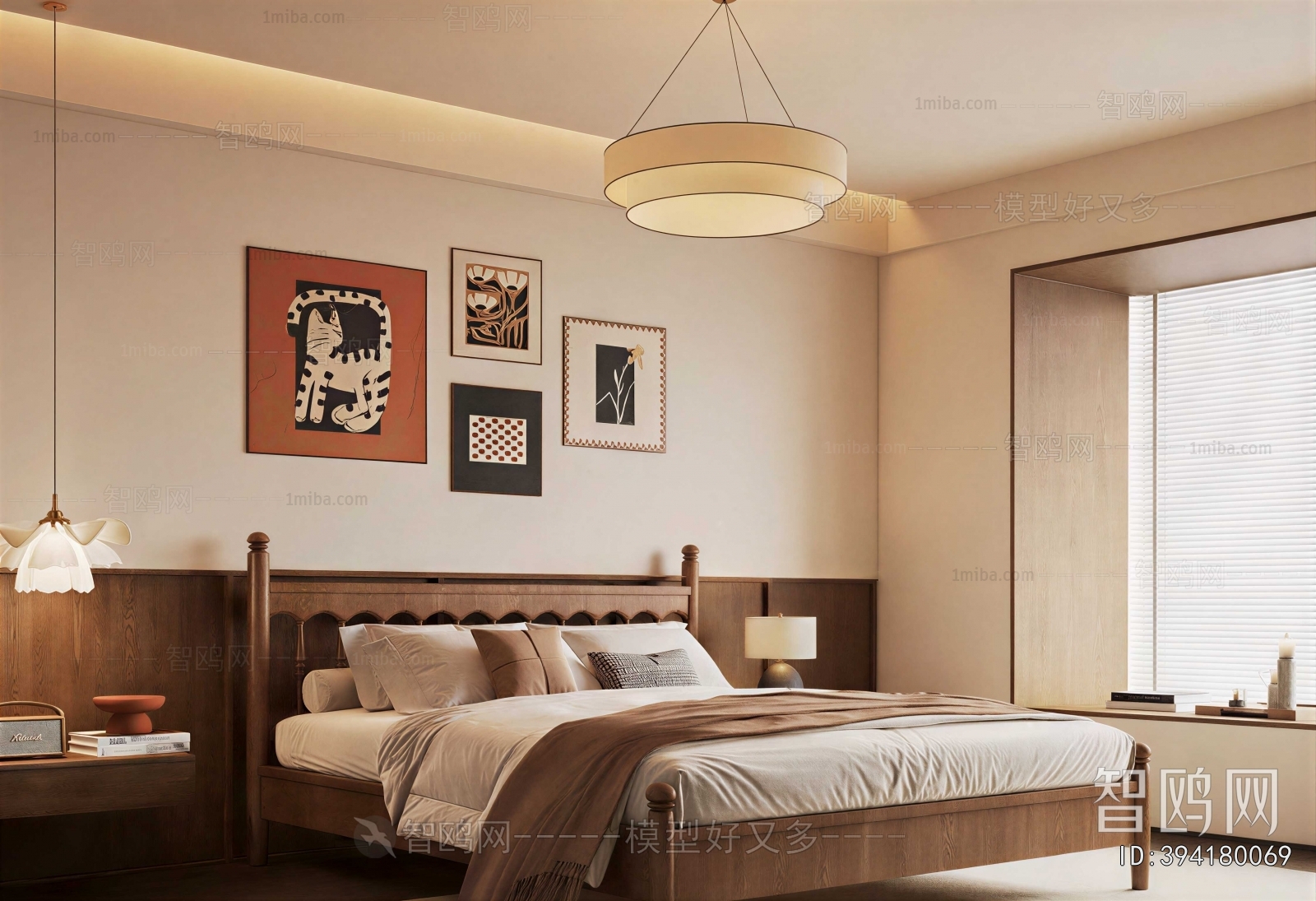 Wabi-sabi Style Bedroom