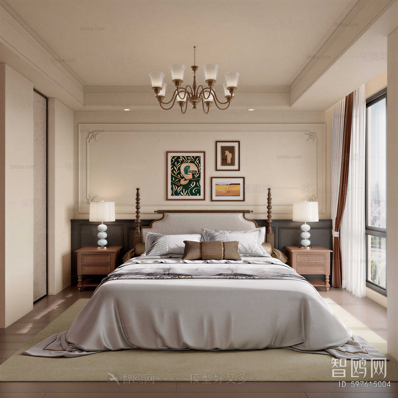 French Style Bedroom