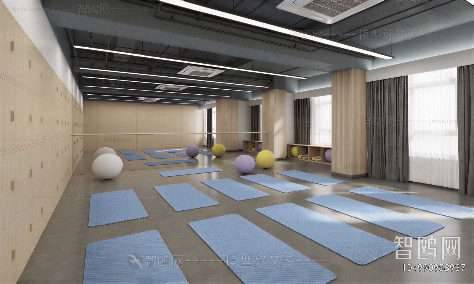 Modern Dance Classroom
