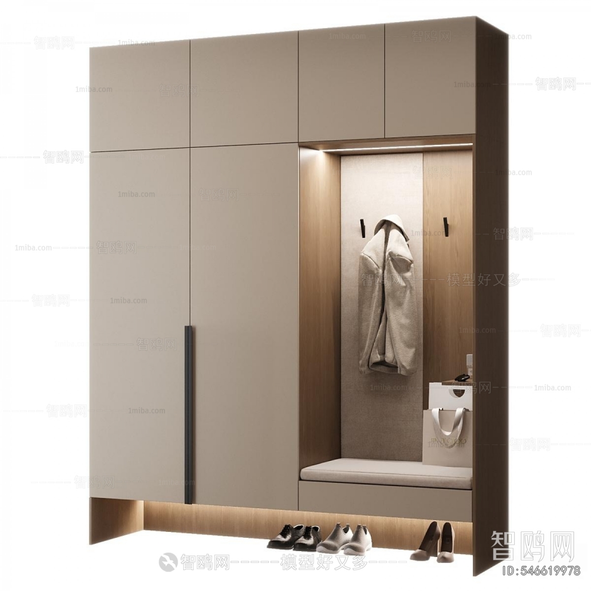 Modern Shoe Cabinet