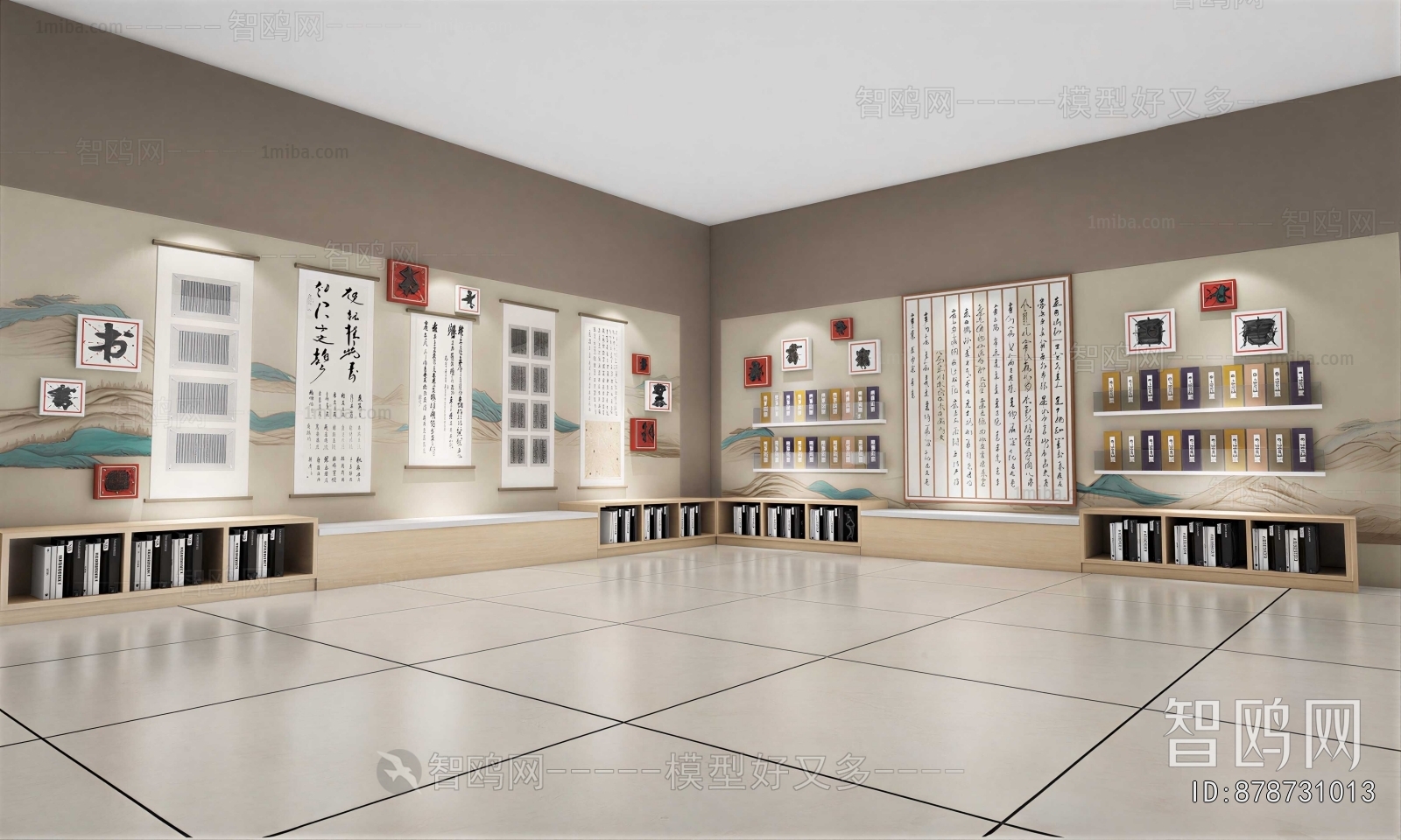 New Chinese Style Exhibition Hall