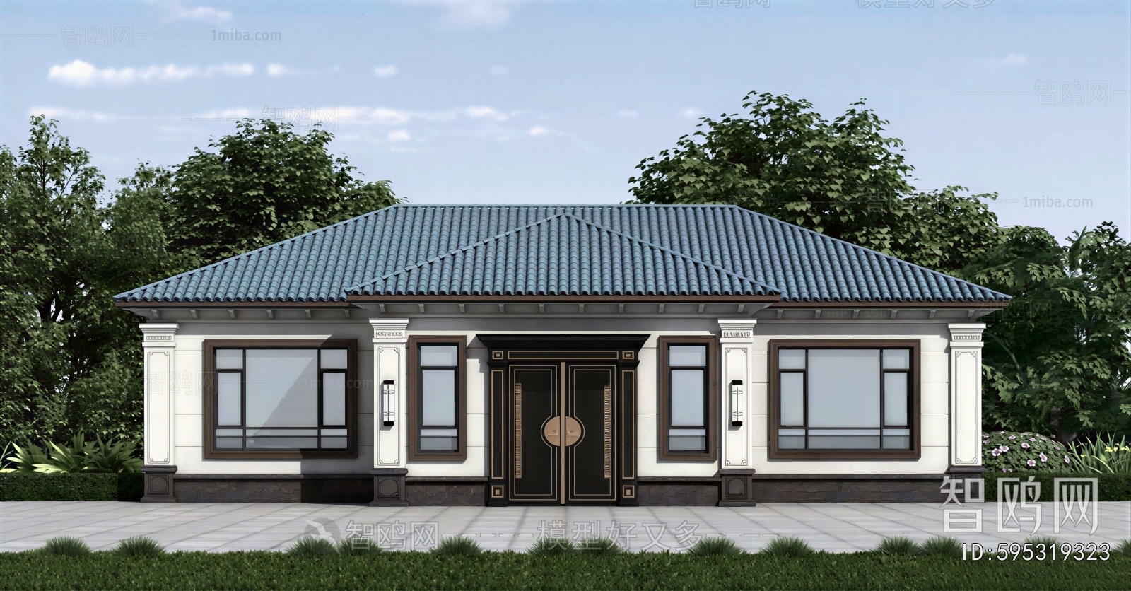 New Chinese Style Detached Villa