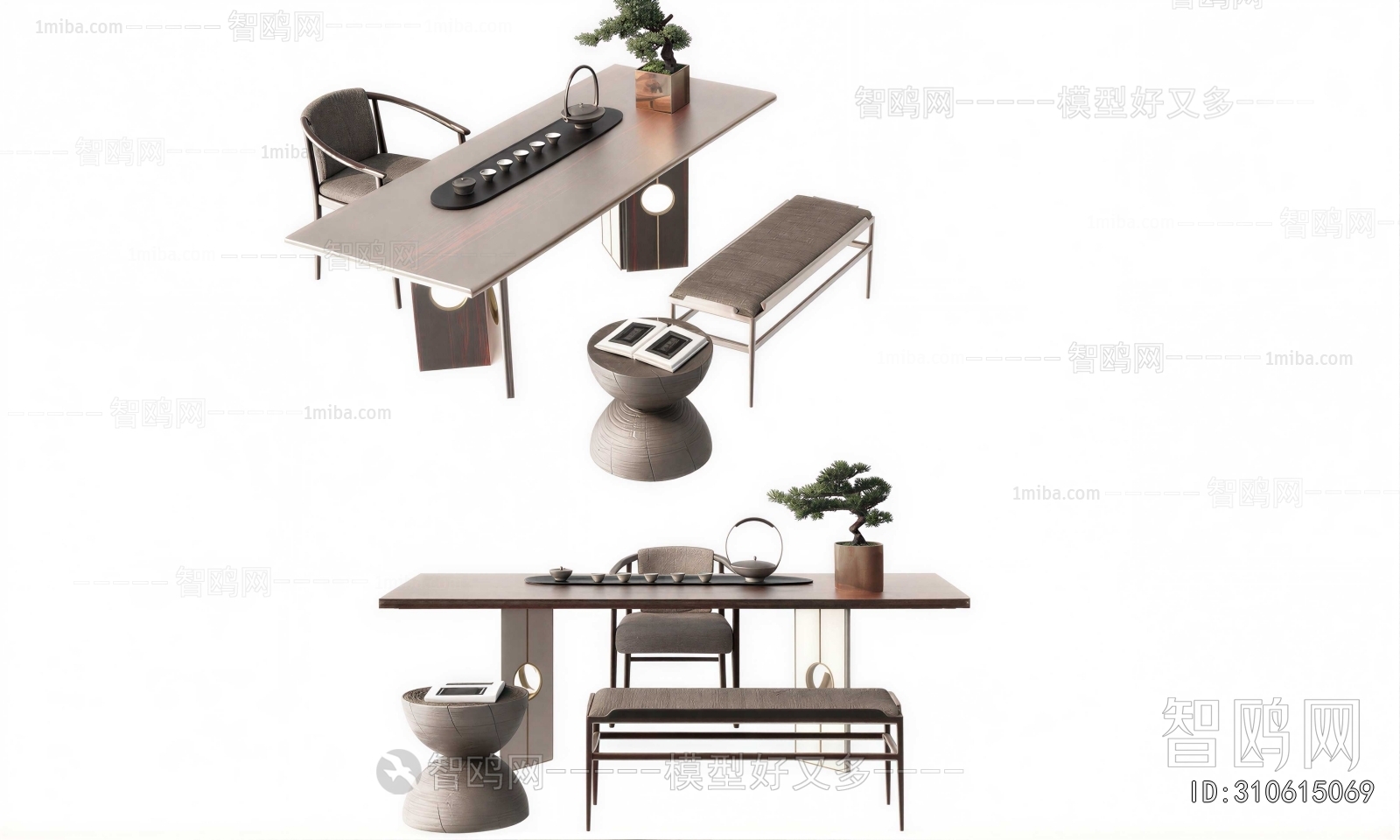 New Chinese Style Tea Tables And Chairs