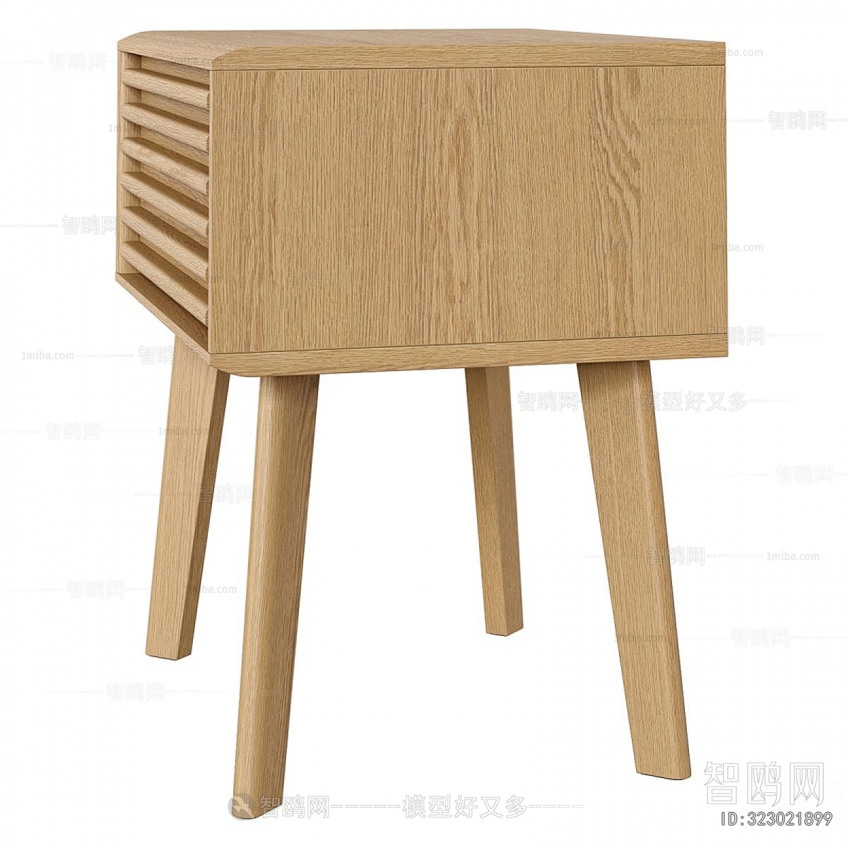 Nordic Style Bedside Cupboard