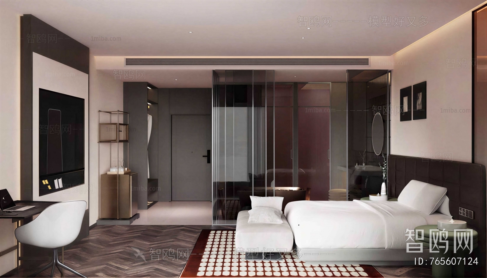 Modern Guest Room