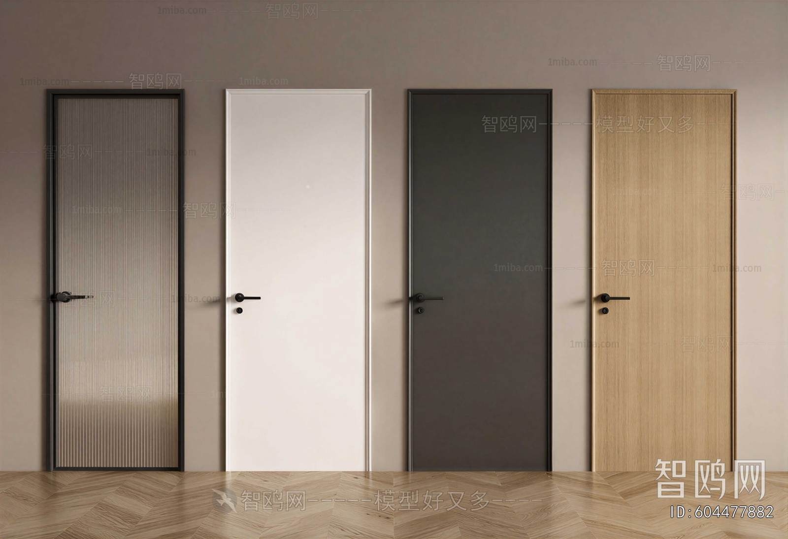 Modern Single Door