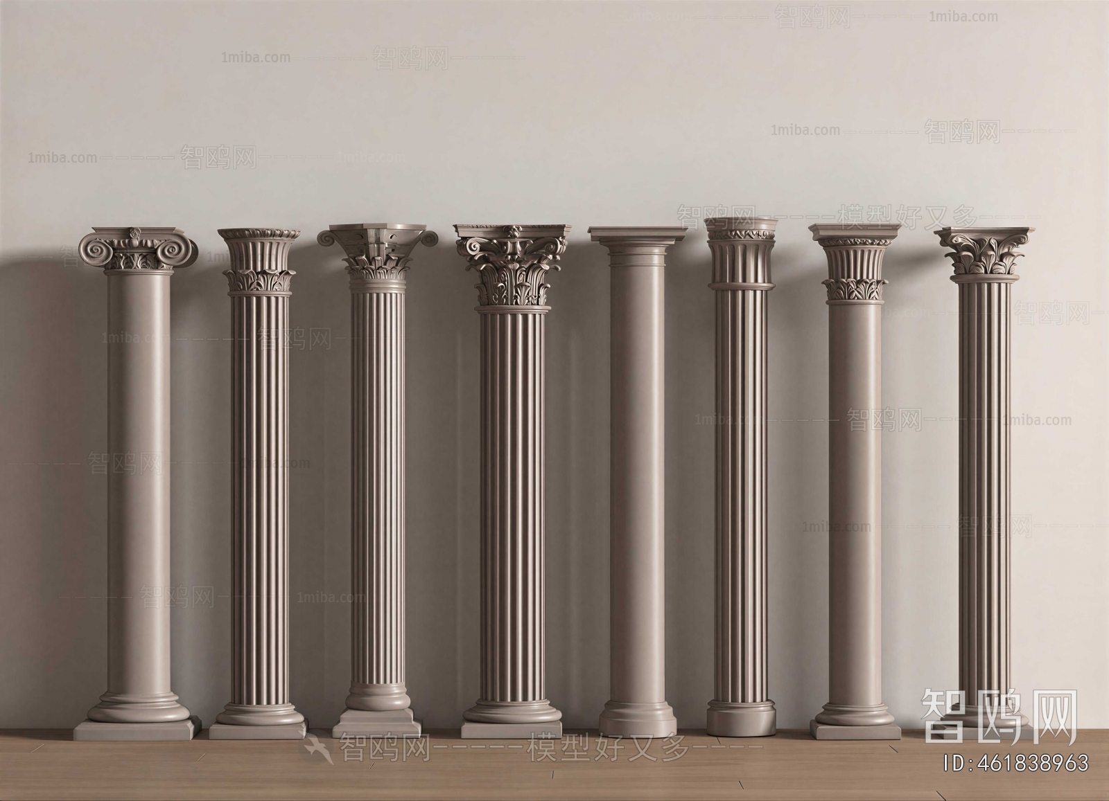 European Style Roman Pillar
