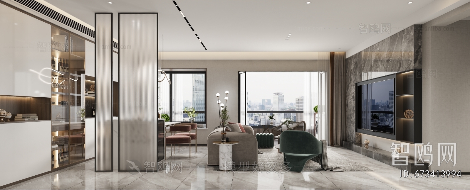 Modern A Living Room
