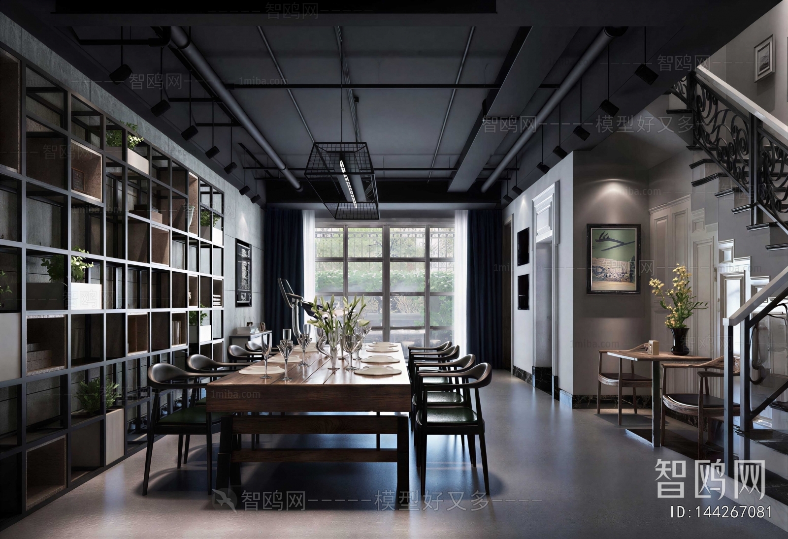 Industrial Style Restaurant