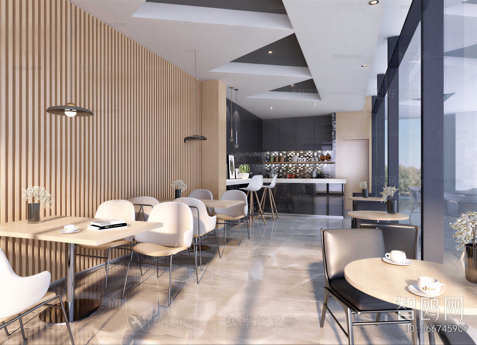 Modern Cafe