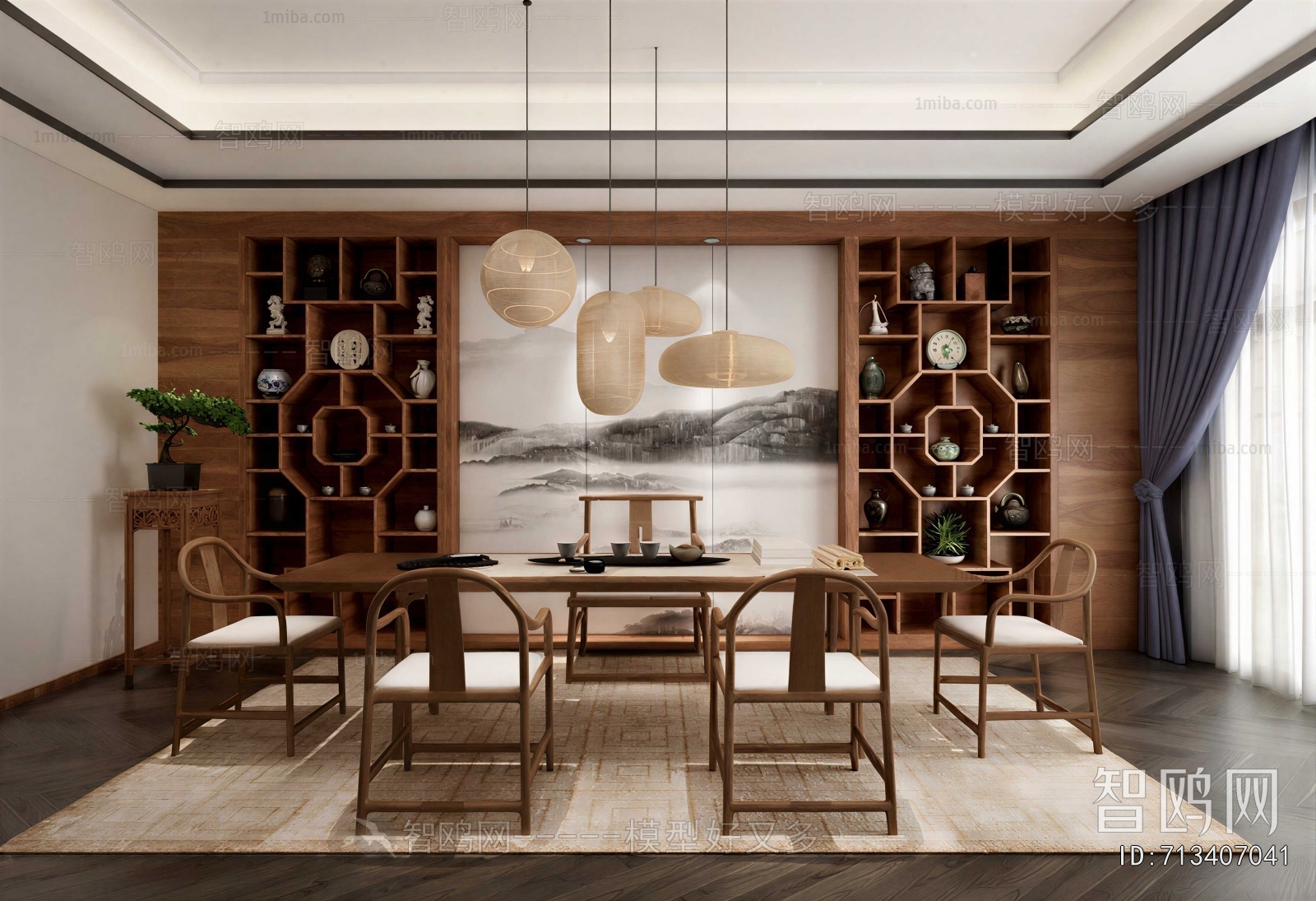 New Chinese Style Tea House