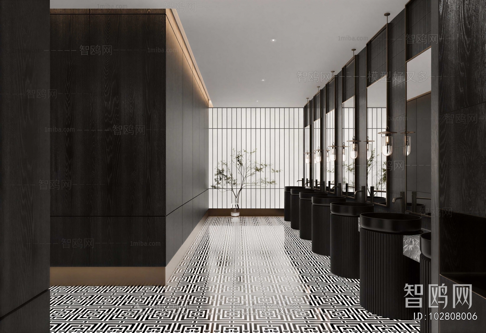 Modern Public Toilet
