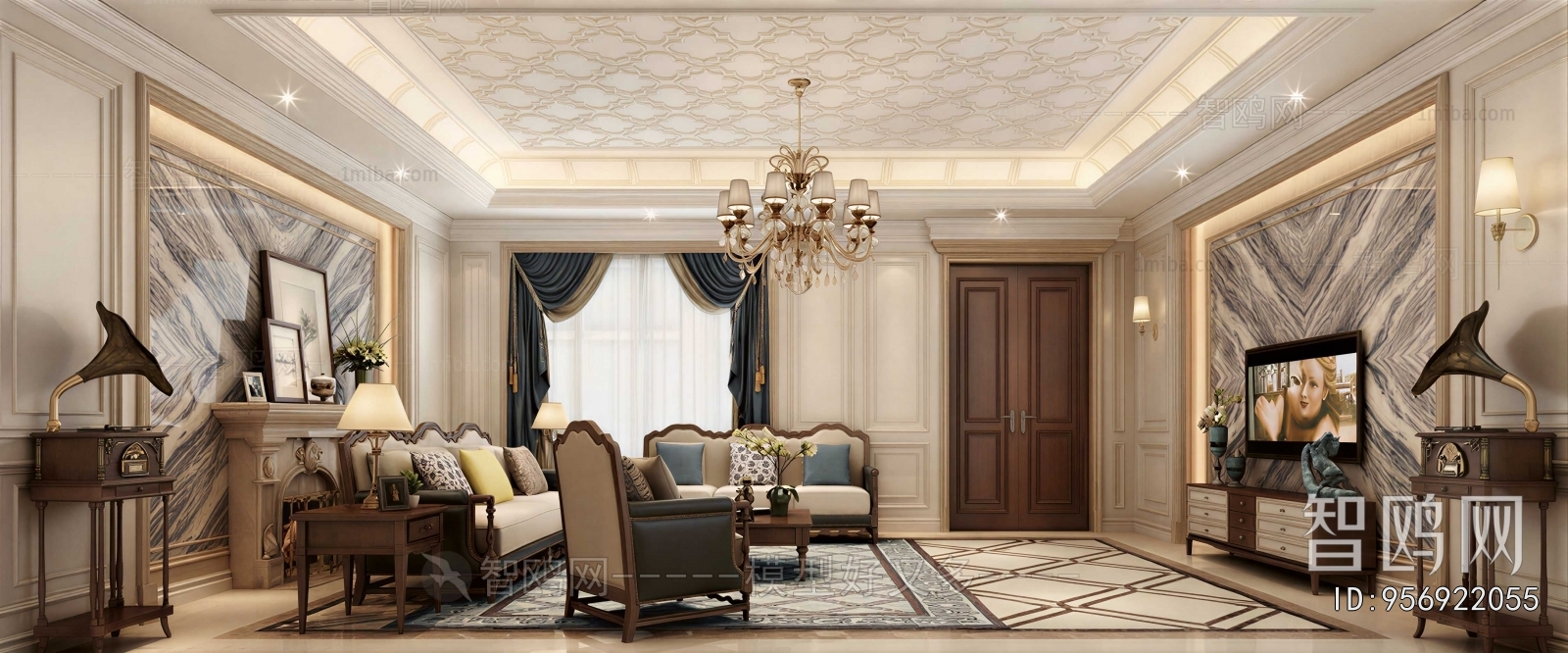 European Style A Living Room