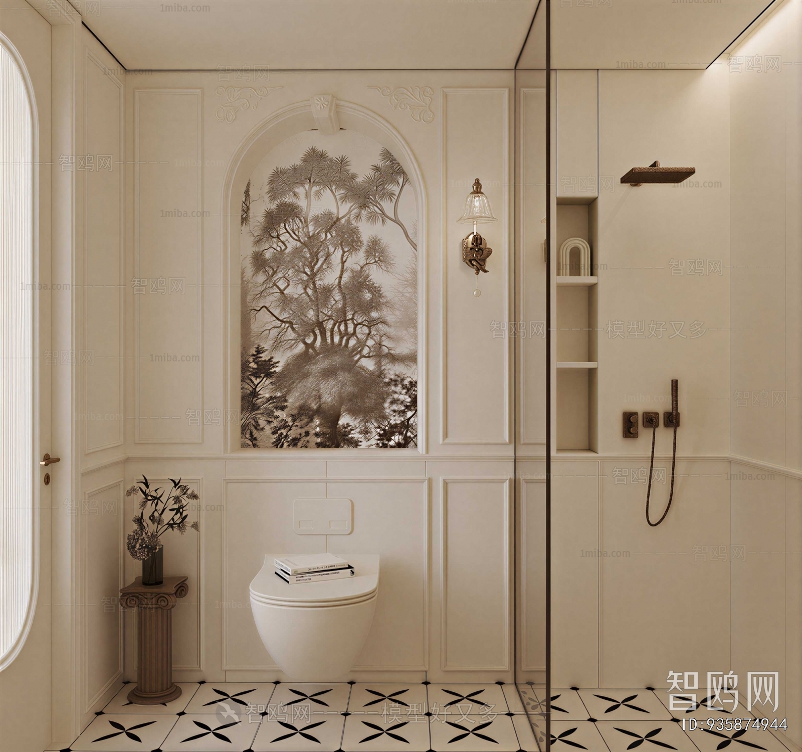 French Style TOILET
