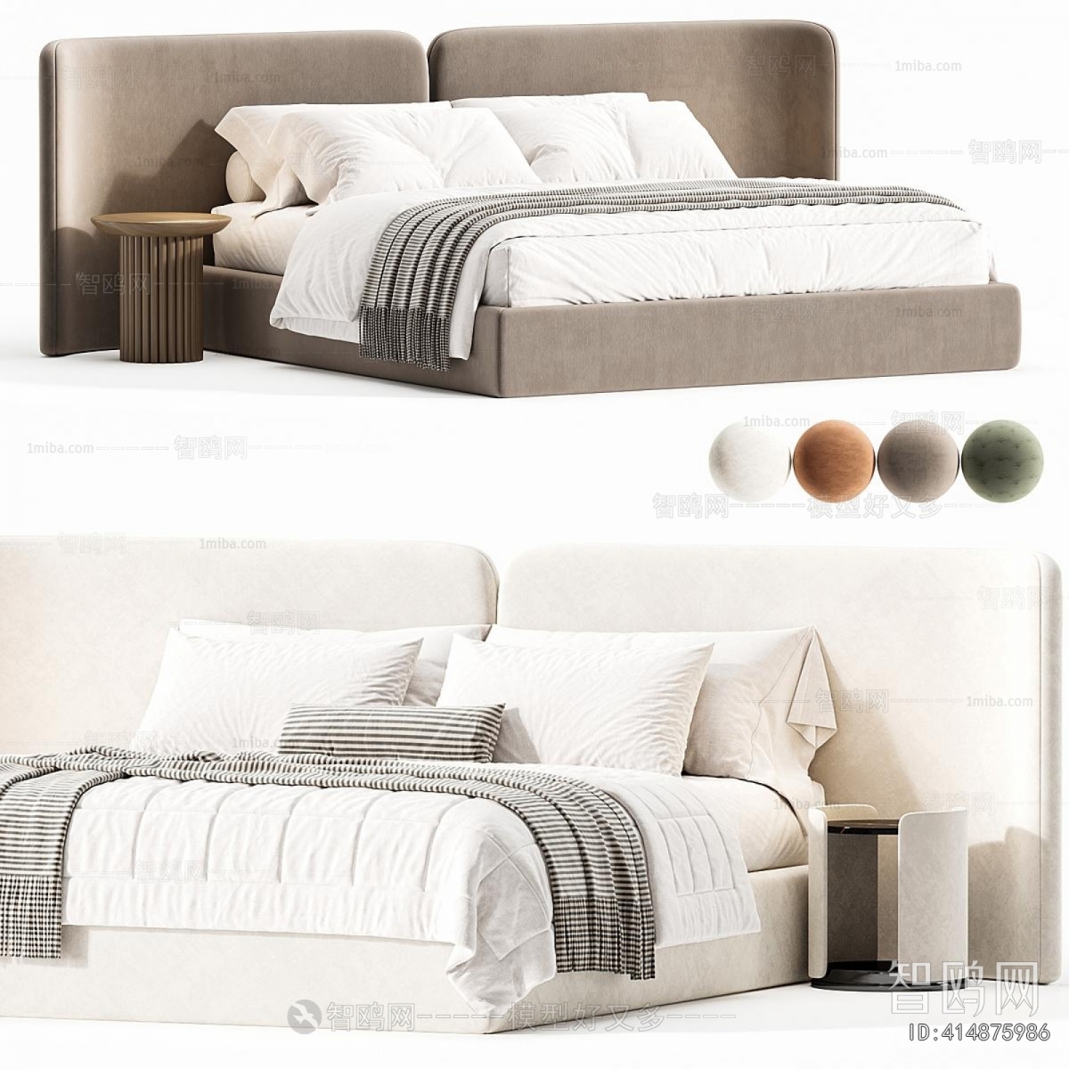 Modern Double Bed