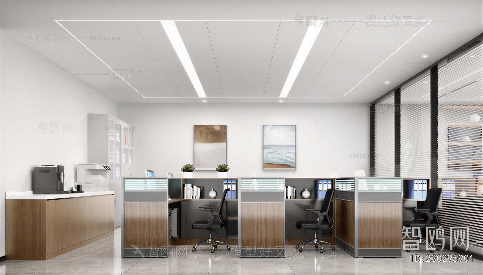 Modern Staff Area