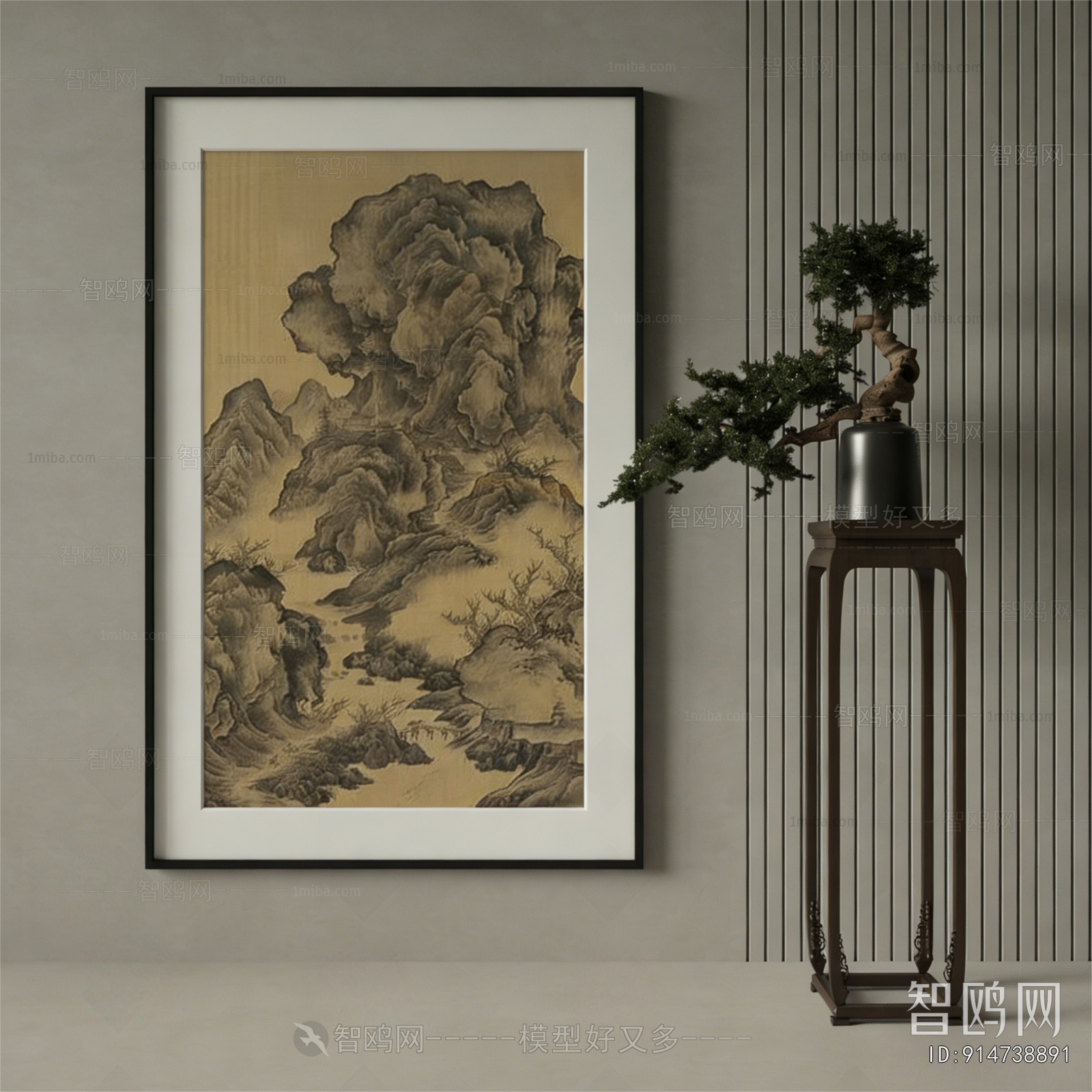 New Chinese Style Painting