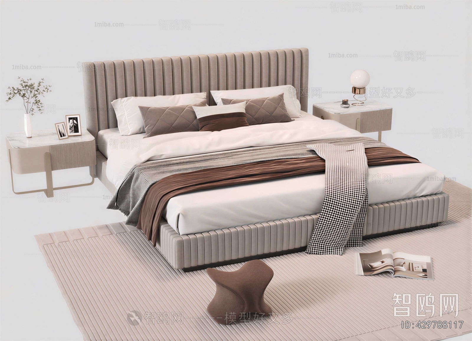 Modern Double Bed