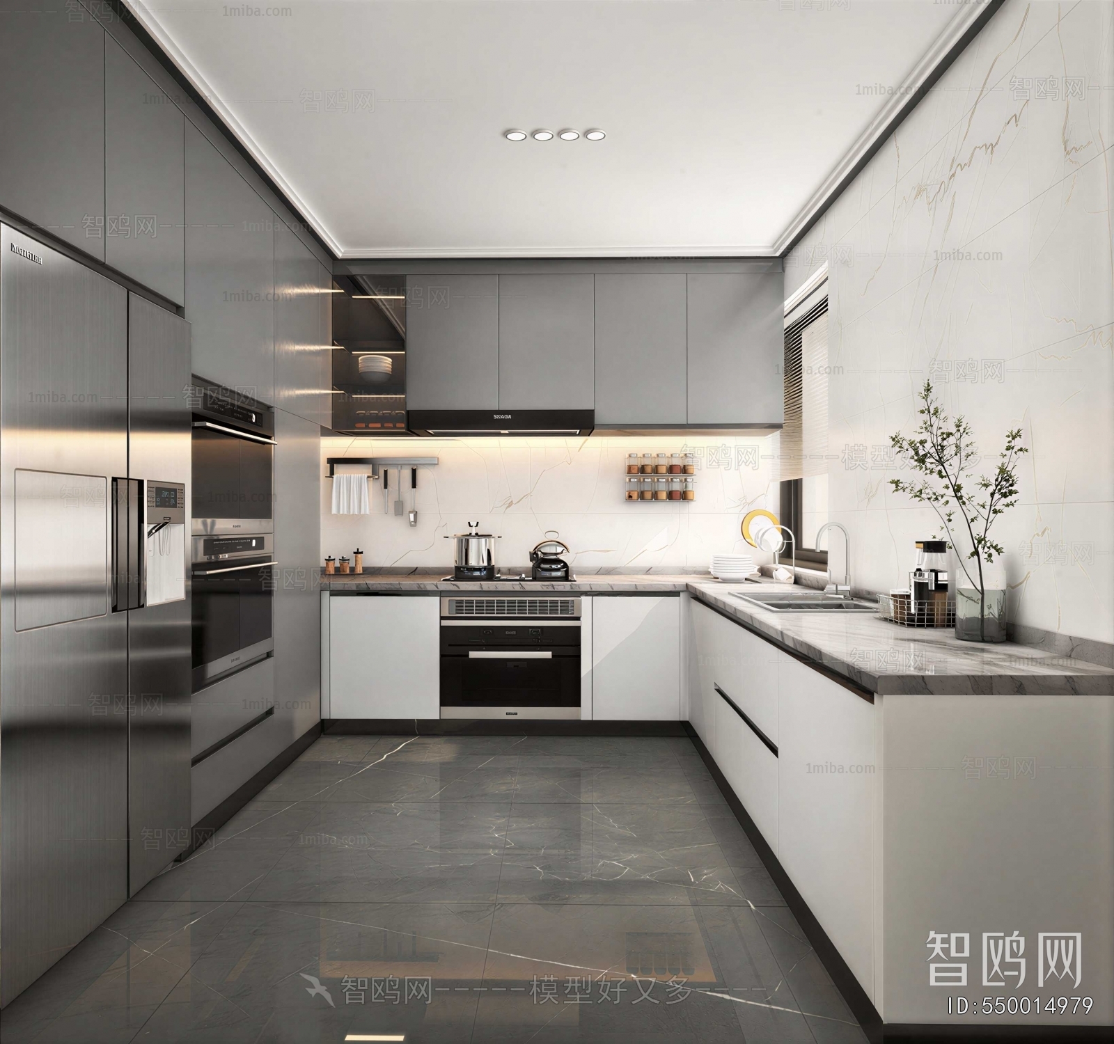 Modern The Kitchen
