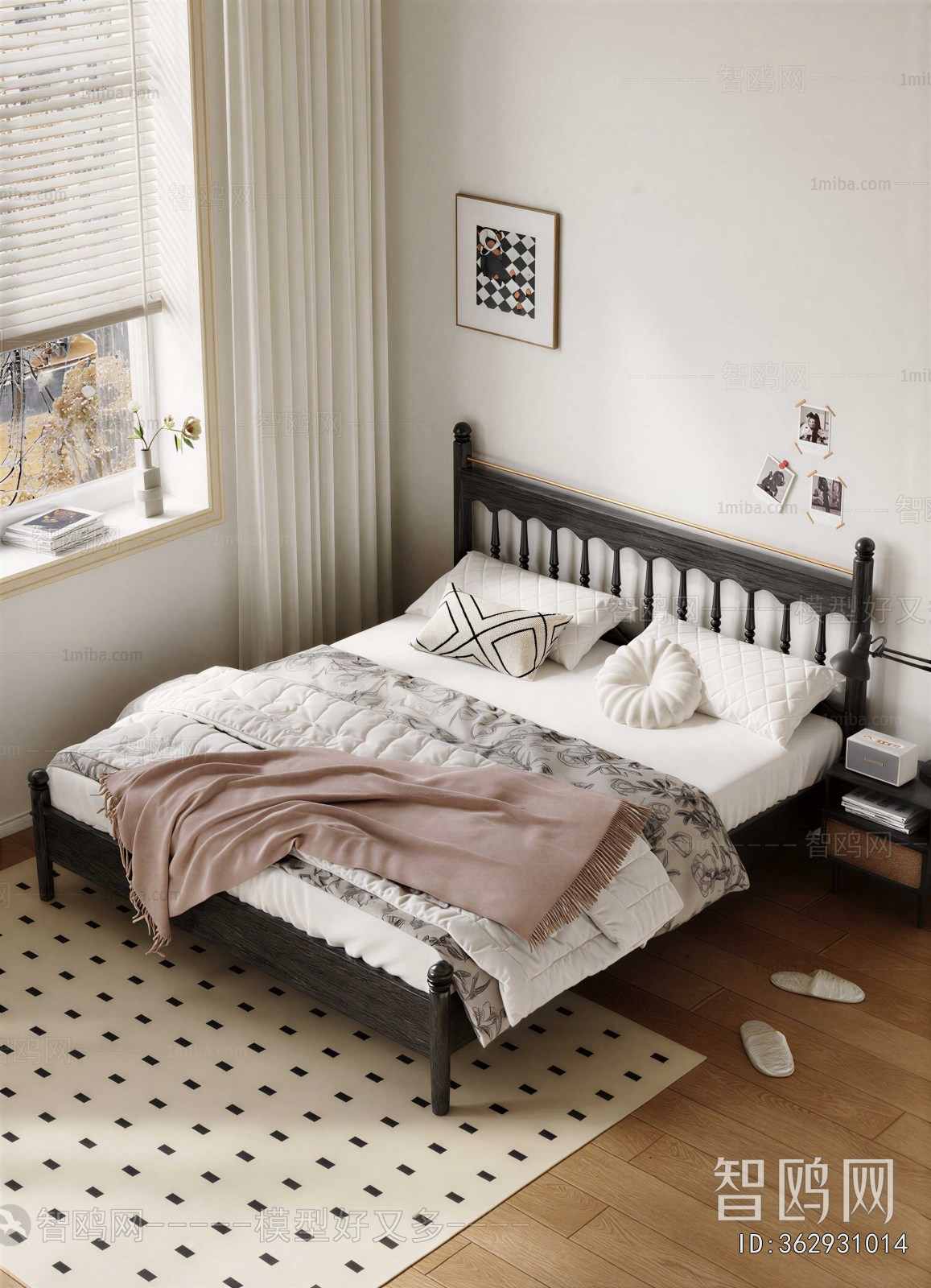 American Style Double Bed
