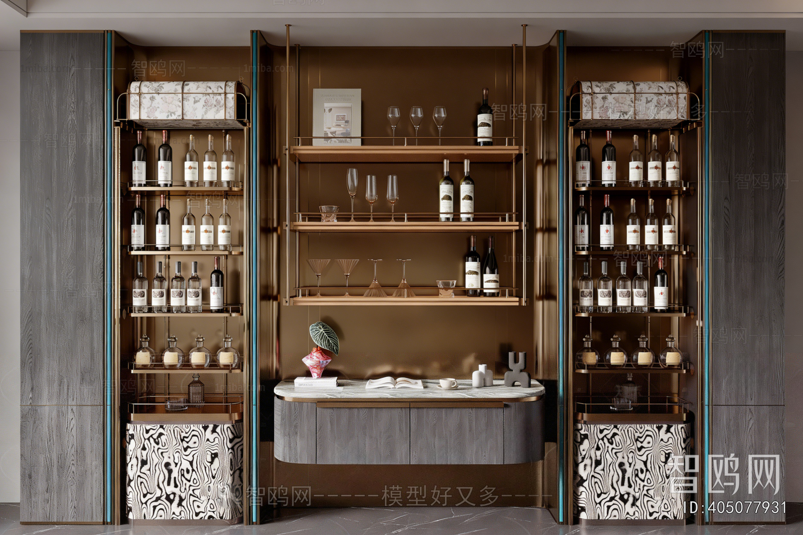 Modern Wine Cabinet