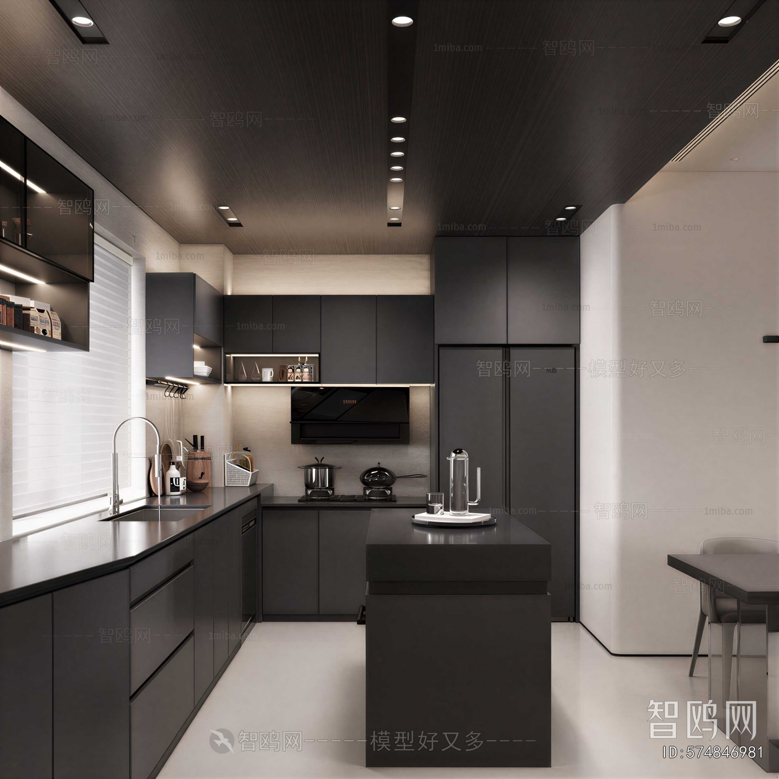 Modern Open Kitchen