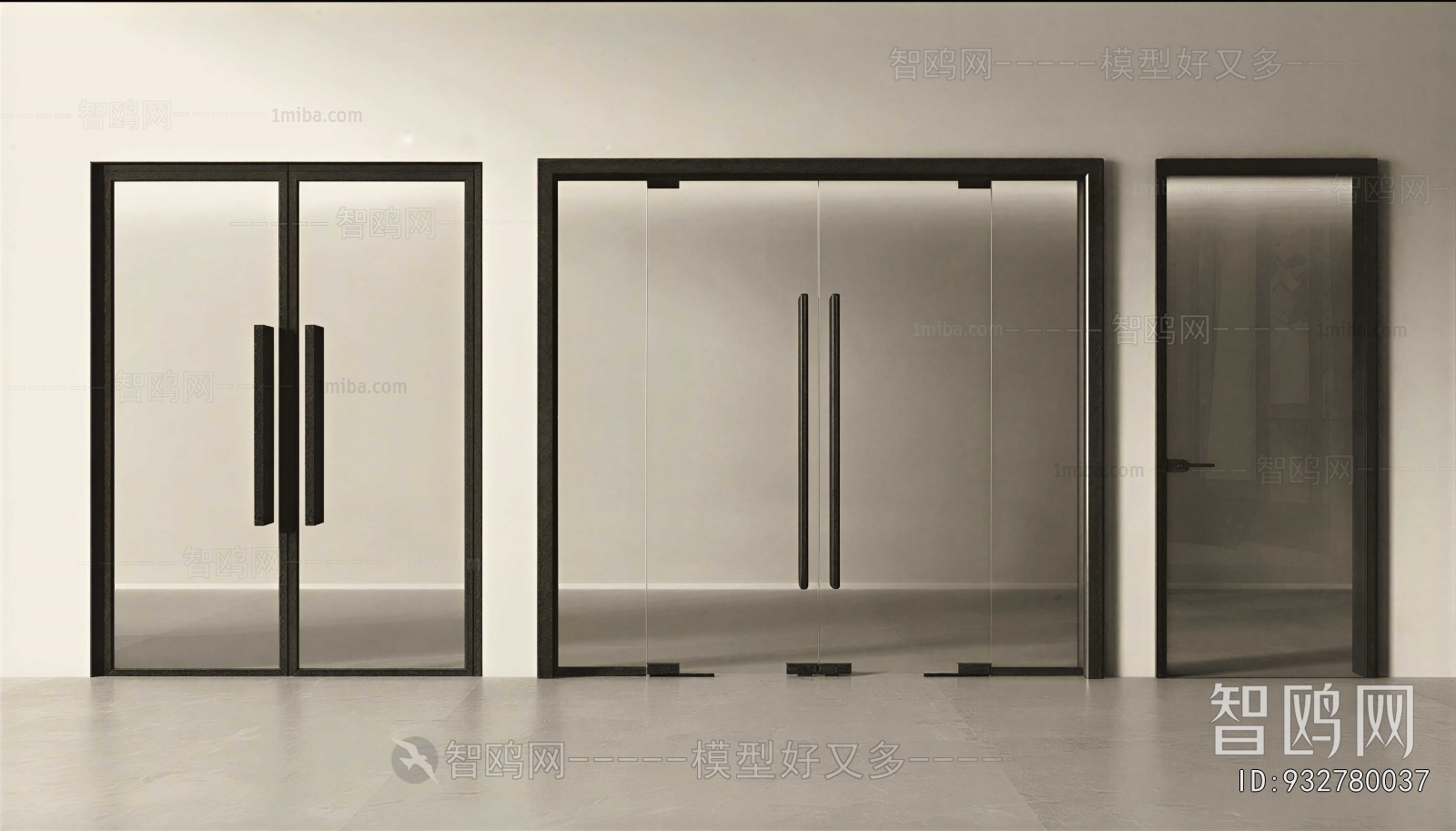 Modern Double Door