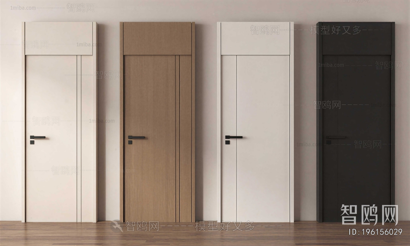 Modern Single Door