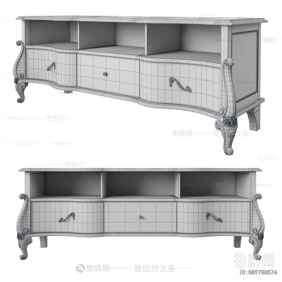 American Style TV Cabinet