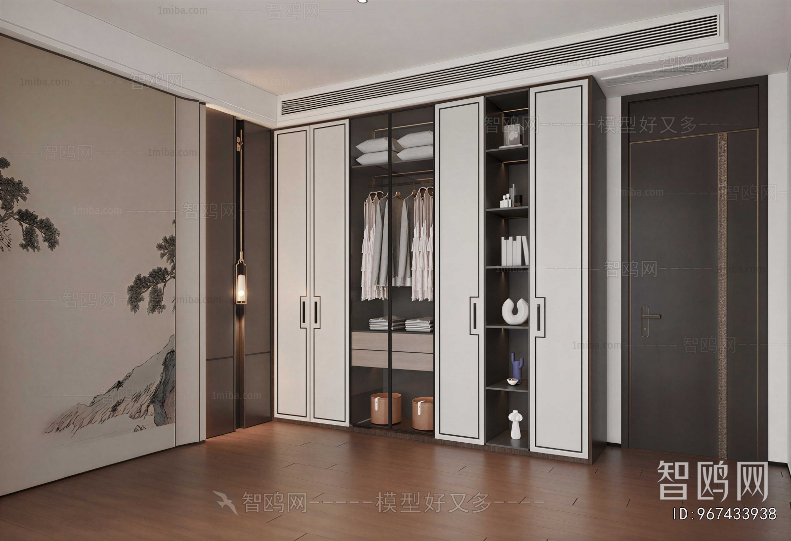 New Chinese Style The Wardrobe