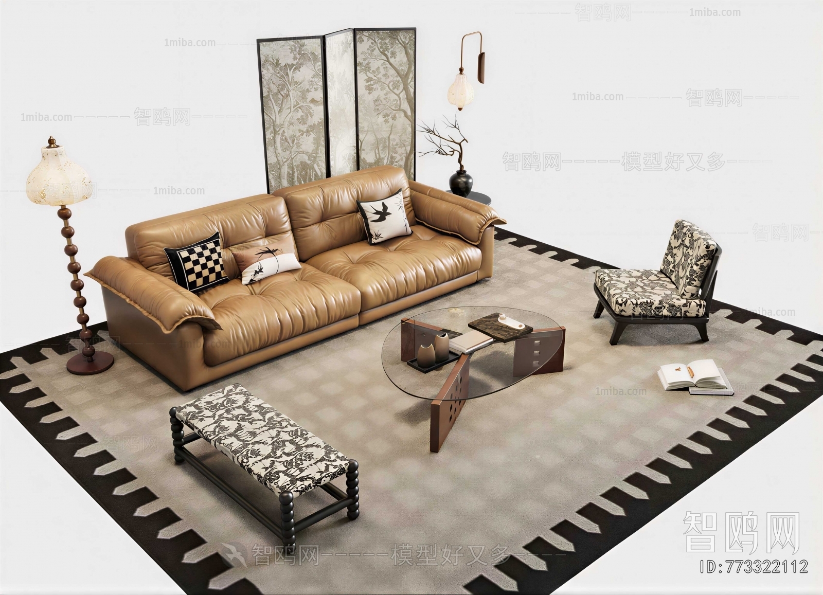 French Style Sofa Combination